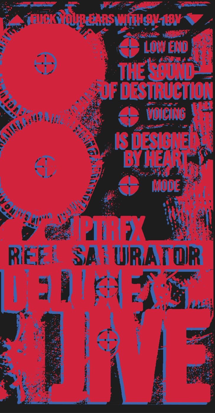 JPTR FX DELUXE Jive - Reel Saturator Overdrive 10YRS EDT