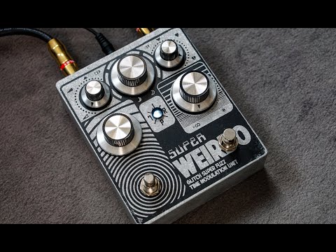 JPTR FX Super Weirdo - Fuzz Modulator Pedal