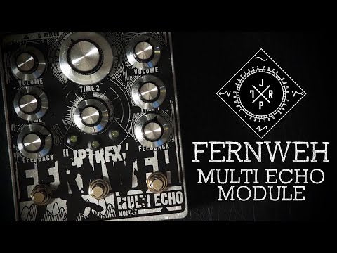 JPTR FX Fernweh - Vintage-Voiced Dual Delay Pedal