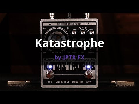 JPTR FX Katastrophe - Sludgefest Dominator Distortion Pre Amp